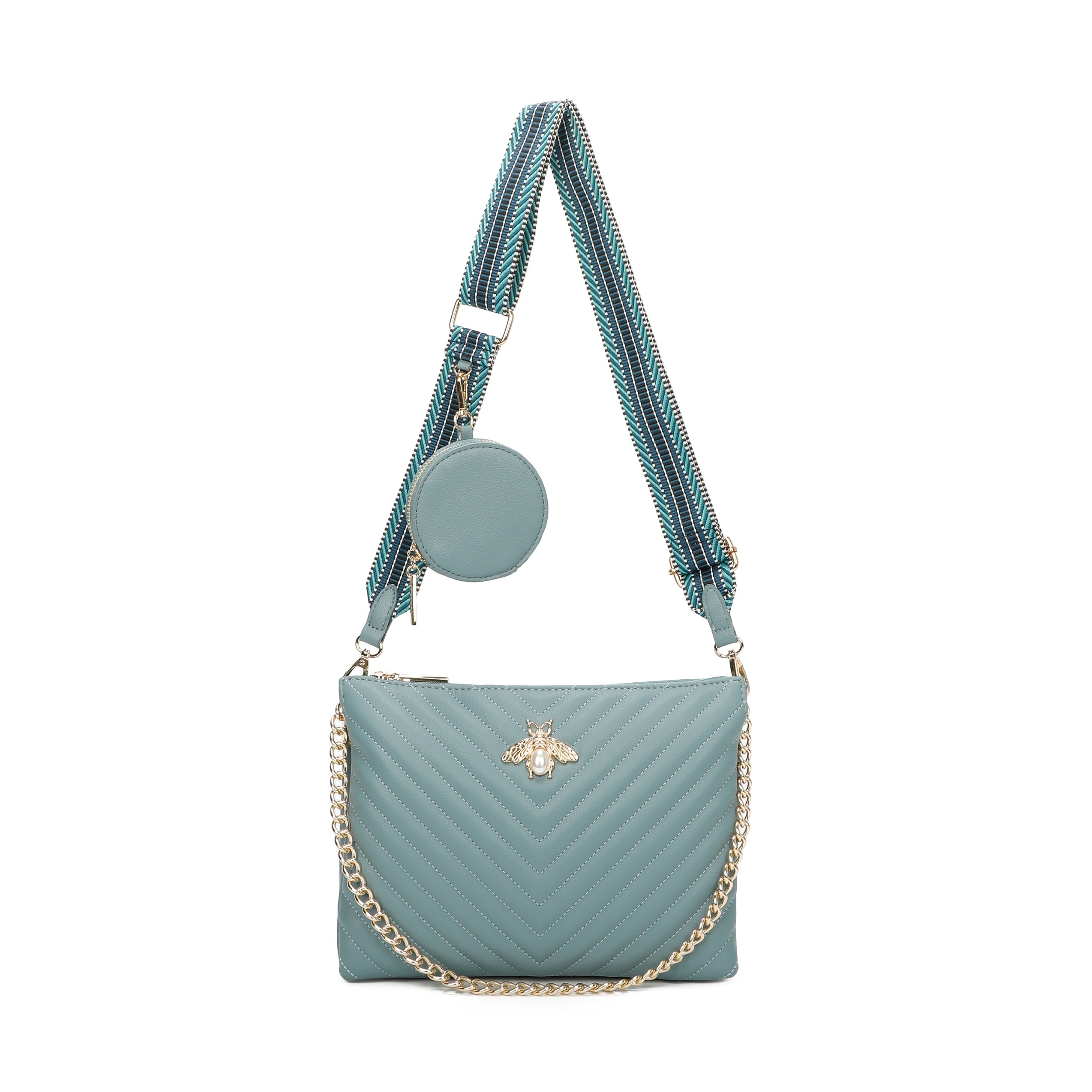 Craze London Bee Crossbody Bag