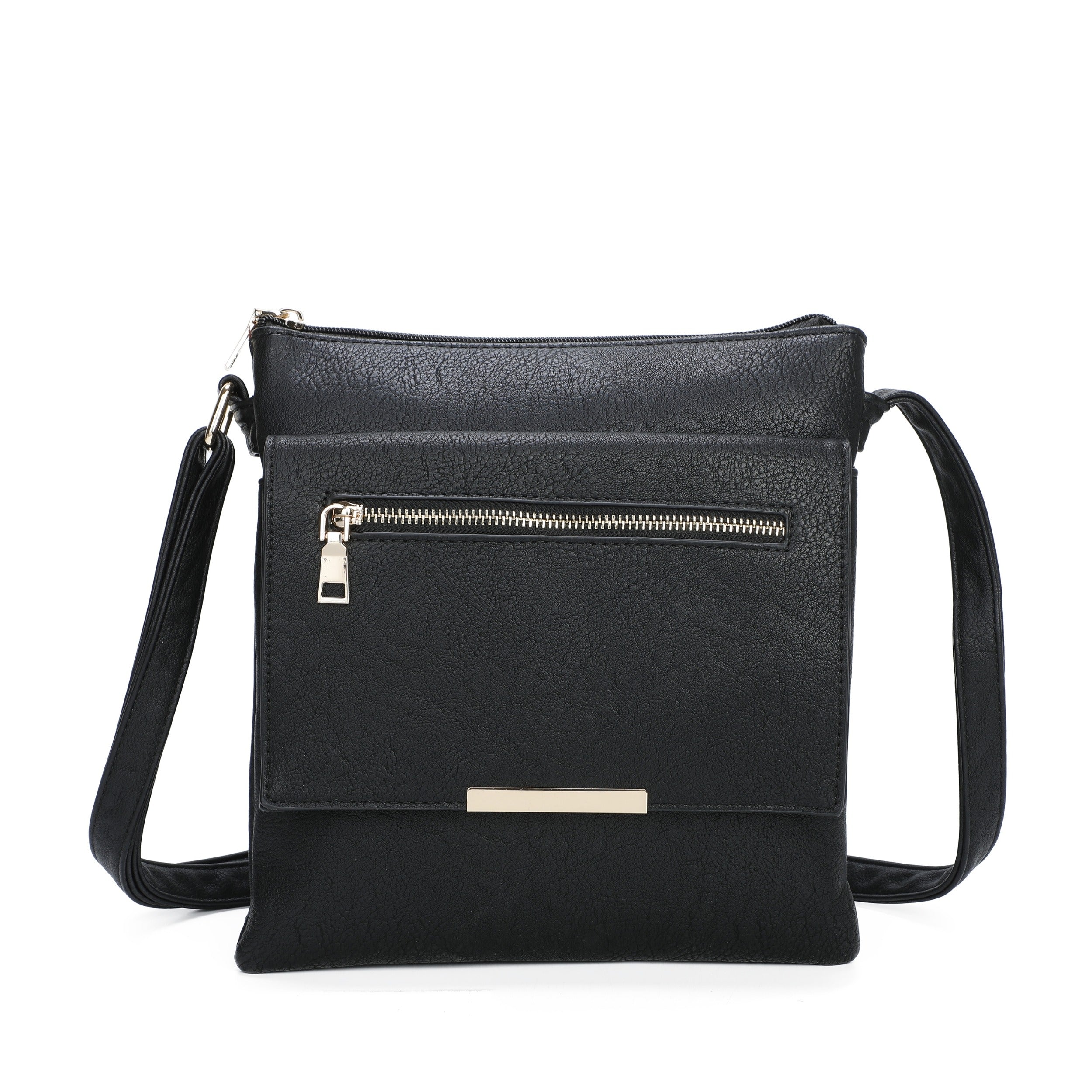 Craze London Crossbody bag with Front zip and Magdot