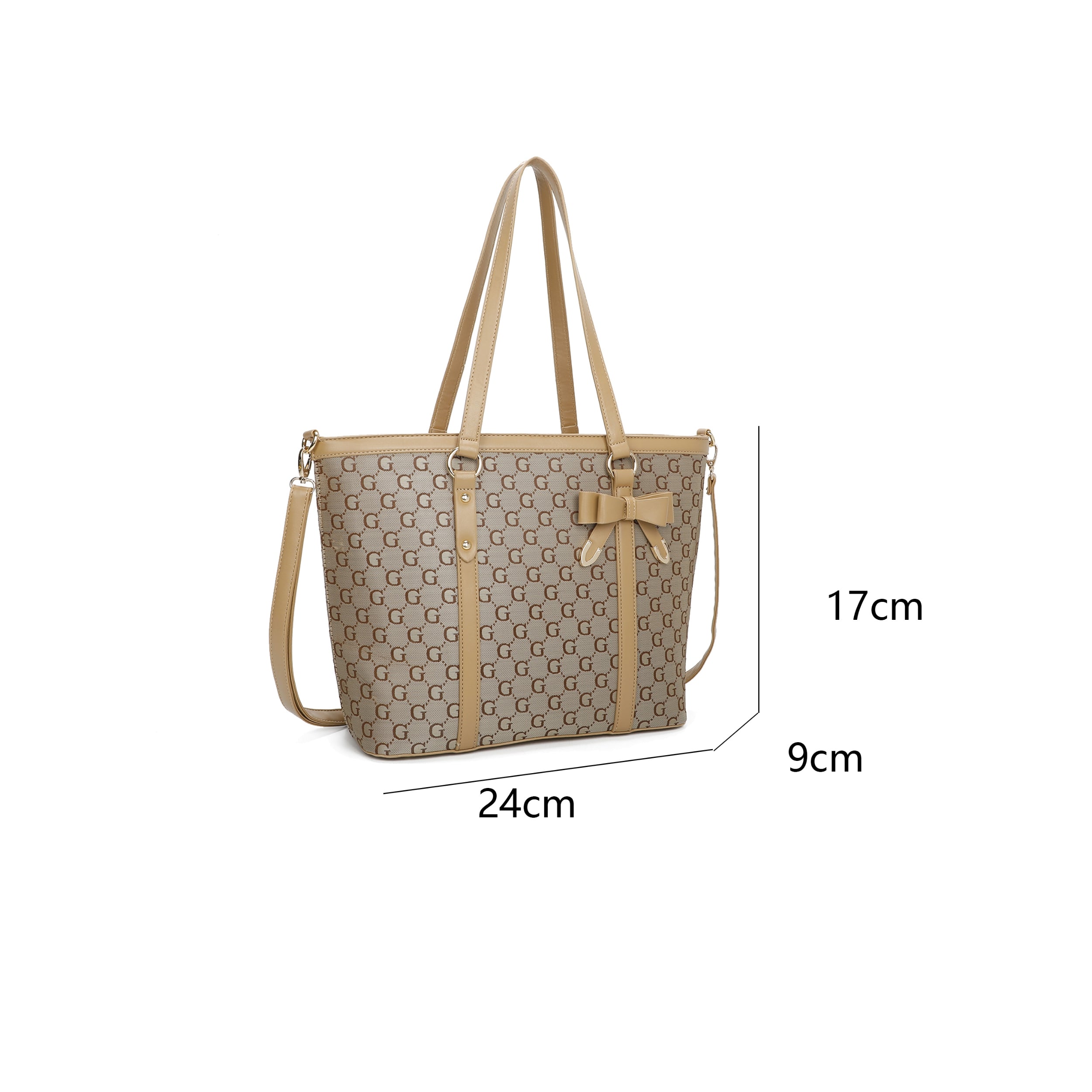 Craze London Fully lined interior Tote Bag