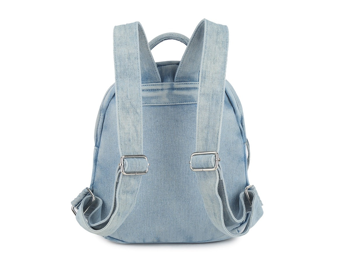 Craze London Denim Darling Classic Timeless Elegance Backpack