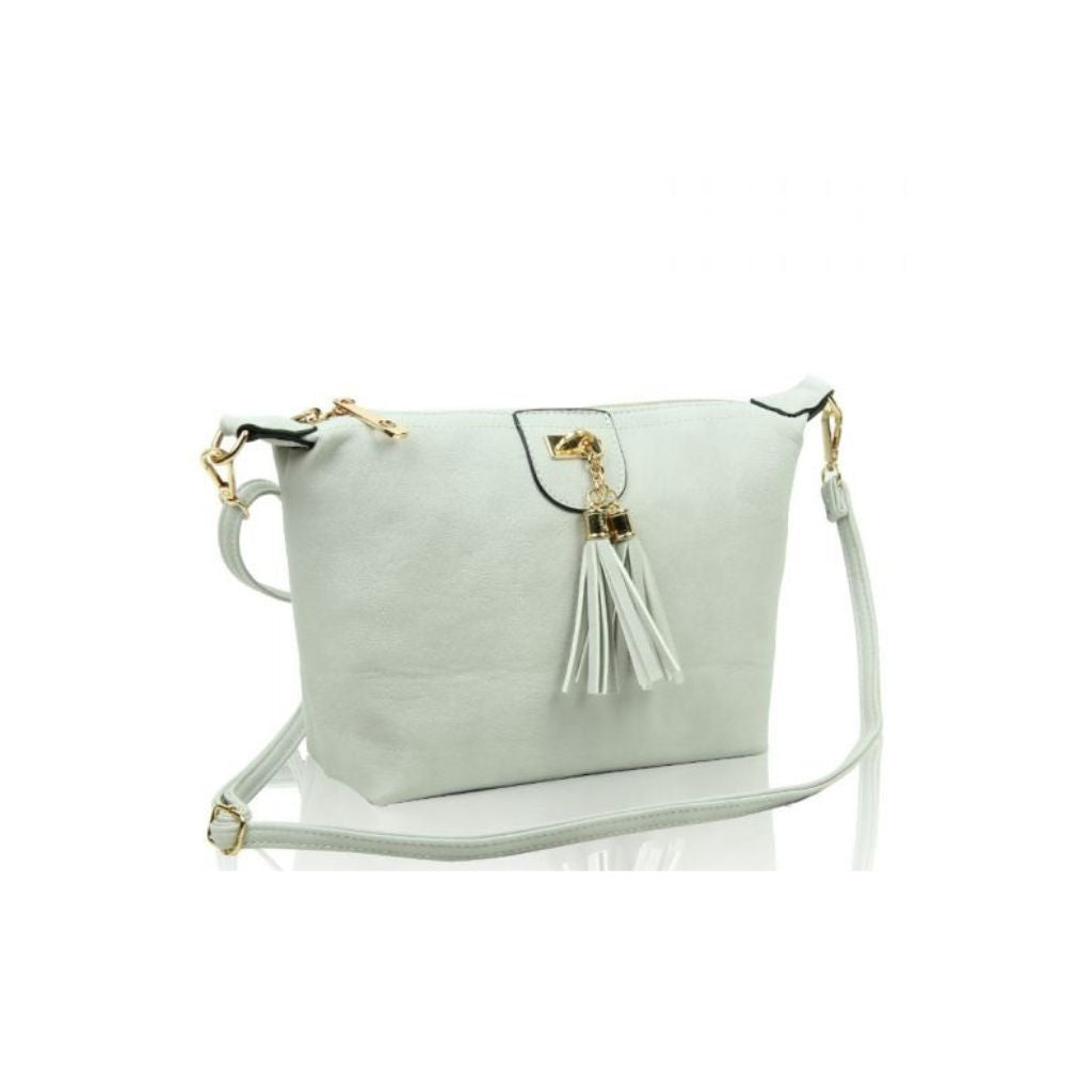 Tassel Detail Shoulder Bag