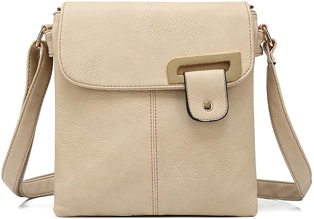 Women Multi Pocket Buckle Crossbody Bag (9977) – Craze London