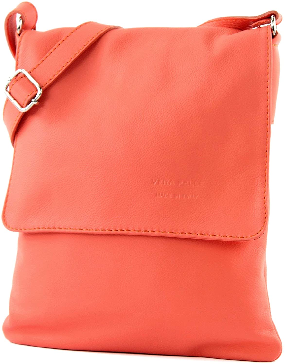 Genuine Italian Leather Verapelle Large Cross body Bag (206S